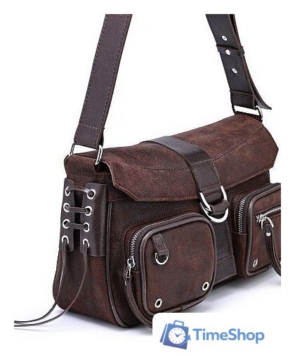 Женская сумка Igermann 1126 22С1126К3 (коричневый) - Изображение №4 — Интернет-магазин Time-Shop