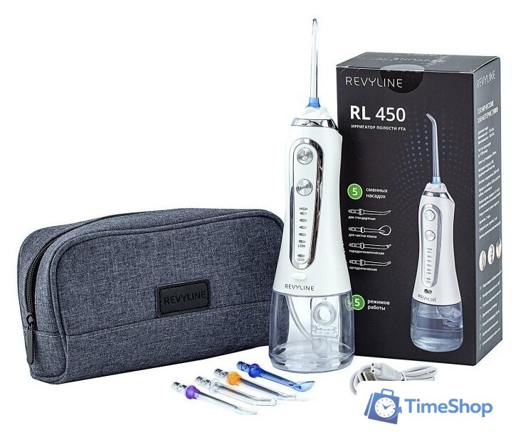 Ирригатор  Revyline RL 450 (белый) - Изображение №3 — Интернет-магазин Time-Shop