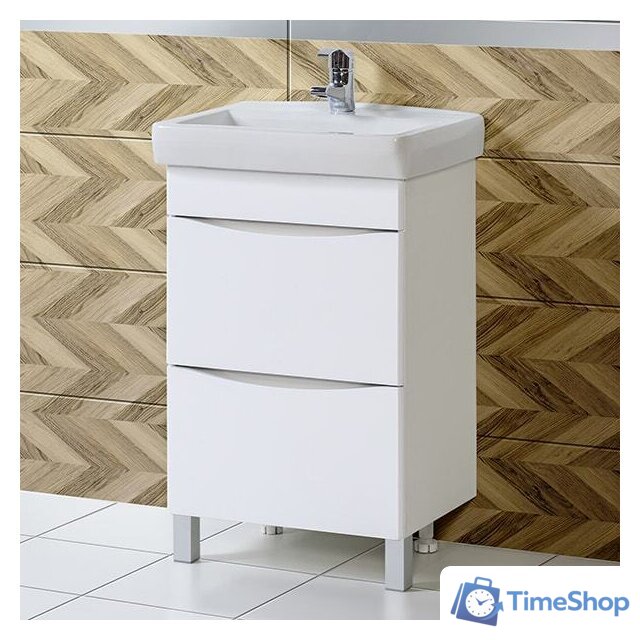  Акваль Тумба Верна 55 под умывальник Милан 55 - Изображение №1 — Интернет-магазин Time-Shop