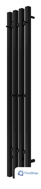 Полотенцесушитель TERMINUS Стойка Quatro Проф 1200 (черный) - Изображение №1 — Интернет-магазин Time-Shop