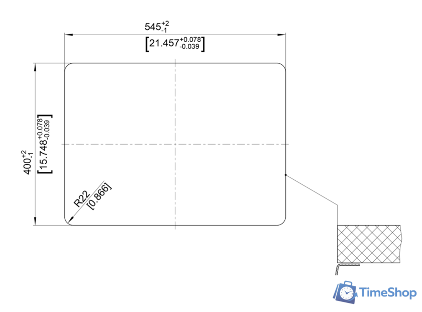 Кухонная мойка Blanco Andano 340/180-U (правая, без клапана-автомата) - Изображение №5 — Интернет-магазин Time-Shop