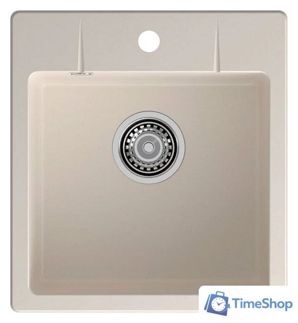 Кухонная мойка GranFest Urban GF-UR-245 (белый) - Изображение №1 — Интернет-магазин Time-Shop