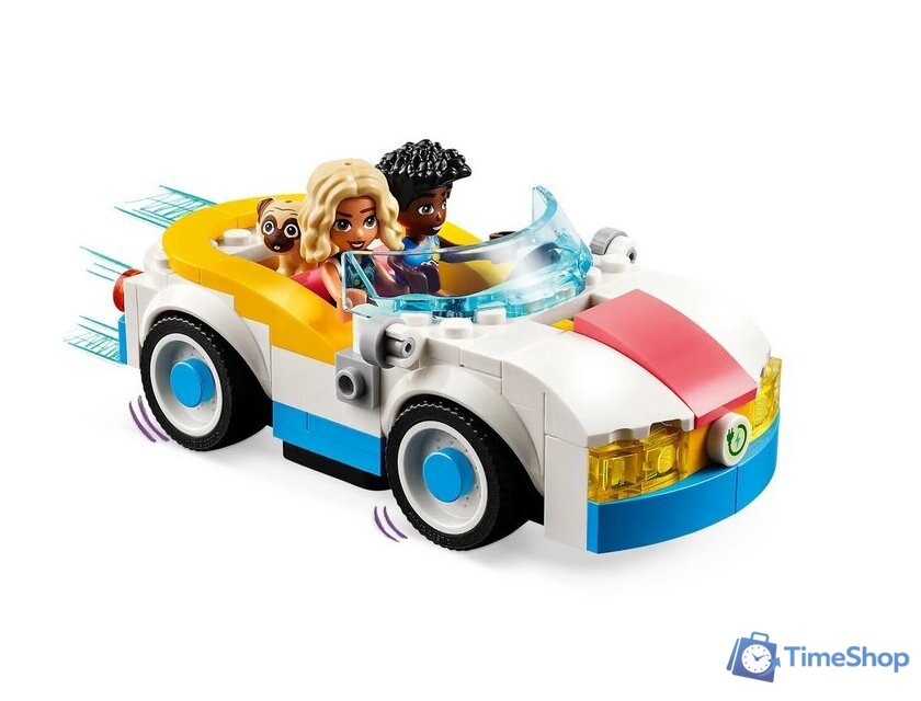 Конструктор LEGO Friends Электромобиль и зарядное устройство 42609 - Изображение №7 — Интернет-магазин Time-Shop