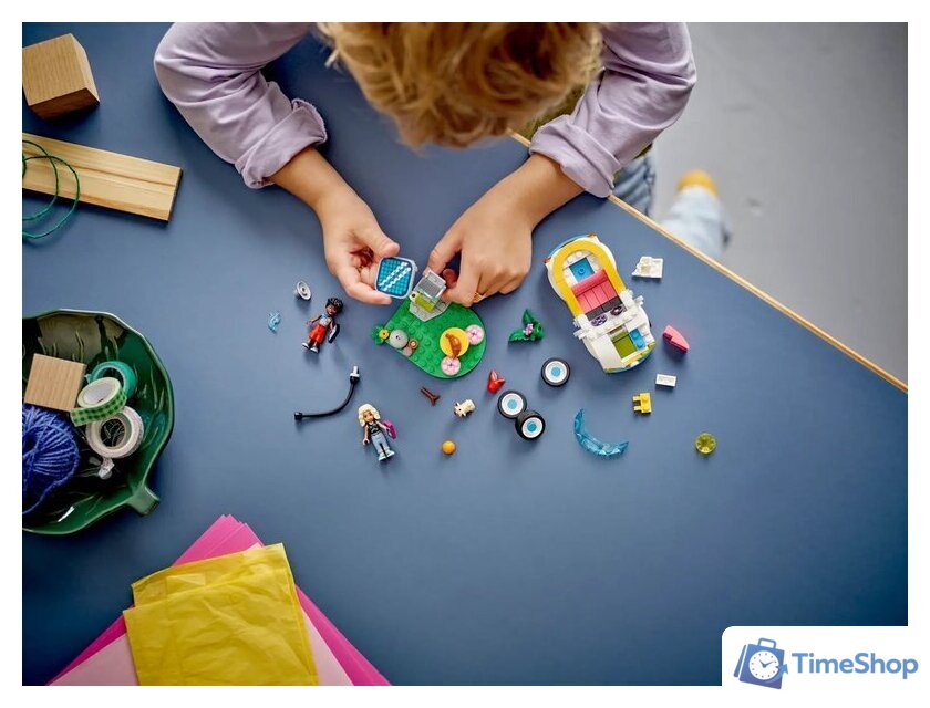 Конструктор LEGO Friends Электромобиль и зарядное устройство 42609 - Изображение №11 — Интернет-магазин Time-Shop