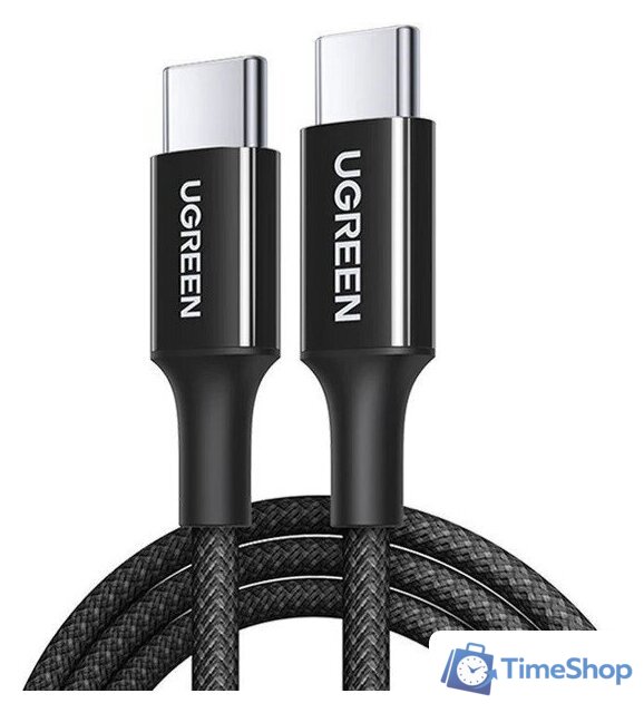 Кабель Ugreen L502 USB Type-C - USB Type-C (2 м, черный) - Изображение №1 — Интернет-магазин Time-Shop