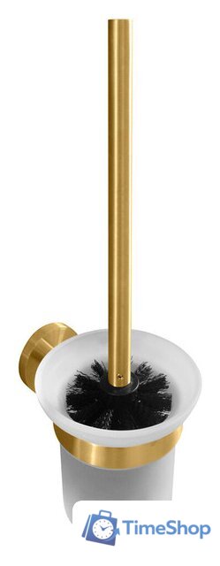 Ершик для унитаза Bemeta Sablo 160113017 (золото матовое) - Изображение №1 — Интернет-магазин Time-Shop