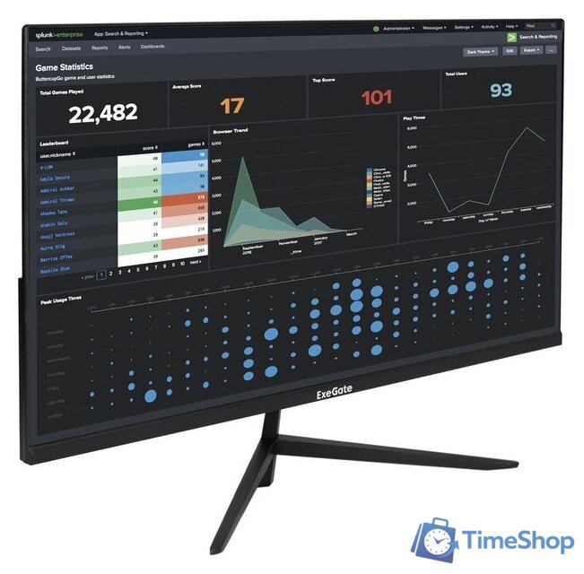 Монитор ExeGate ProSmart EZ2707CA EX297650RUS - Изображение №1 — Интернет-магазин Time-Shop