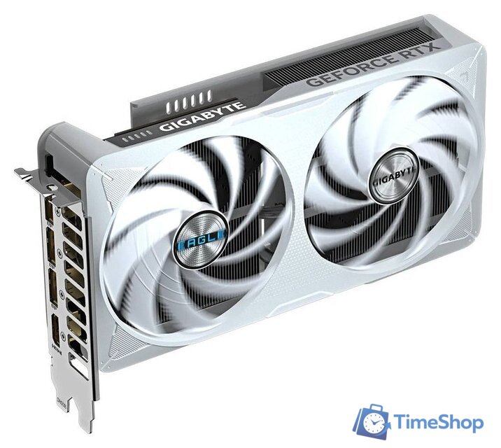Видеокарта Gigabyte GeForce RTX 5060 Ti Eagle OC Ice 8G GV-N506TEAGLEOC ICE-8GD - Изображение №1 — Интернет-магазин Time-Shop