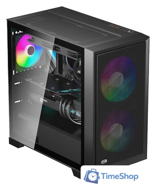 Корпус PCCooler C3D310 ARGB (черный) - Изображение №1 — Интернет-магазин Time-Shop