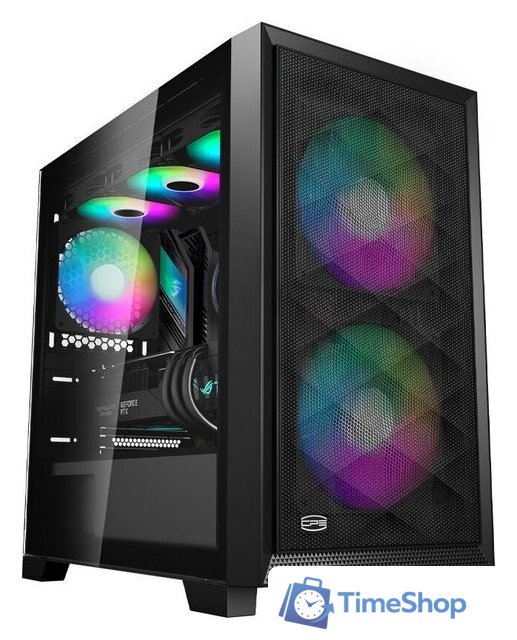 Корпус PCCooler C3D310 ARGB (черный) - Изображение №3 — Интернет-магазин Time-Shop