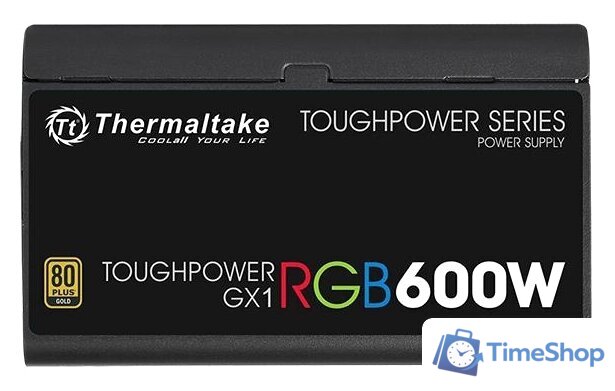 Блок питания Thermaltake Toughpower GX1 RGB 600W Gold TP-600AH2NKG - Изображение №5 — Интернет-магазин Time-Shop