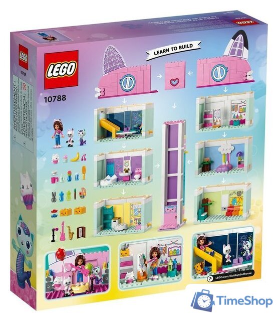 Конструктор LEGO Gabby's Dollhouse 10788 Кукольный домик Габби - Изображение №2 — Интернет-магазин Time-Shop
