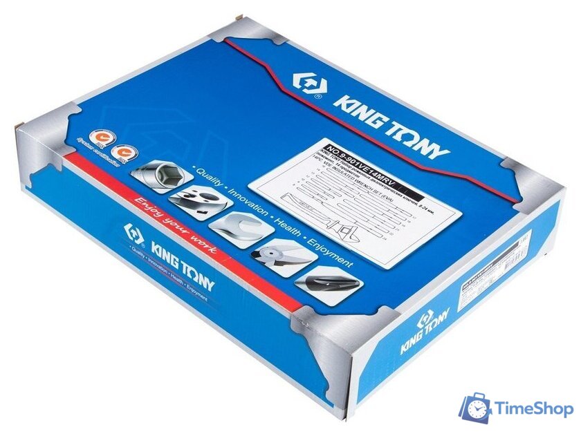 Набор ключей King Tony 9-901VE14MRV (14 предметов) - Изображение №2 — Интернет-магазин Time-Shop