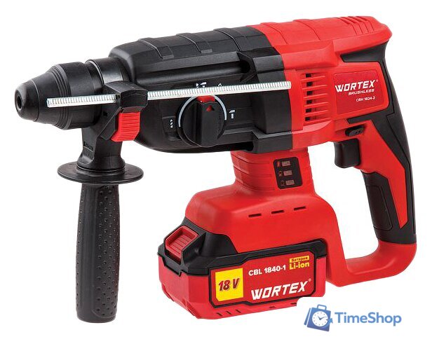 Перфоратор Wortex CRH 1824-2 0329285 (с 1-им АКБ, кейс) - Изображение №1 — Интернет-магазин Time-Shop