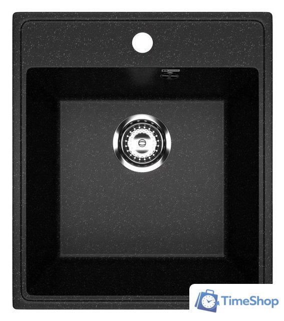 Кухонная мойка Practik PR-M 425-004 (черный оникс) - Изображение №1 — Интернет-магазин Time-Shop