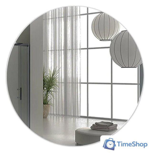  Пекам Зеркало Ring Fly 90x90 RingFly-90x90B (с подсветкой и бесконтактным сенсором) - Изображение №2 — Интернет-магазин Time-Shop