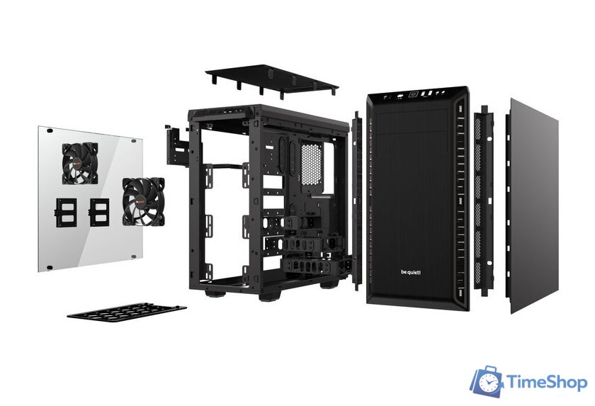 Корпус be quiet! Pure Base 600 (черный) с окном - Изображение №4 — Интернет-магазин Time-Shop