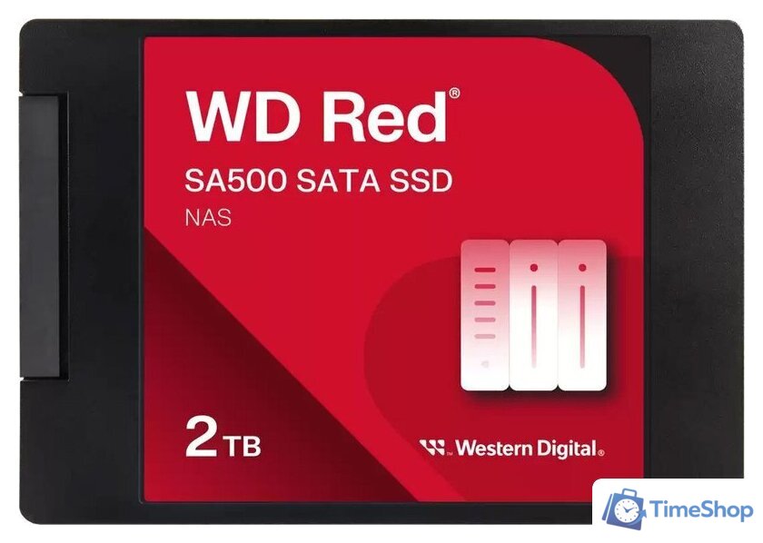 SSD WD Red SA500 NAS 2TB WDS200T2R0A - Изображение №1 — Интернет-магазин Time-Shop