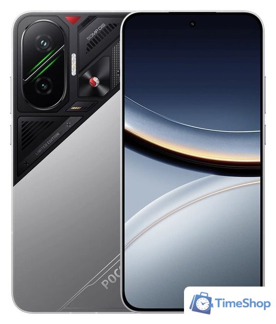 Телефон POCO F7 12GB/512GB международная версия (серебристый) - Изображение №1 — Интернет-магазин Time-Shop