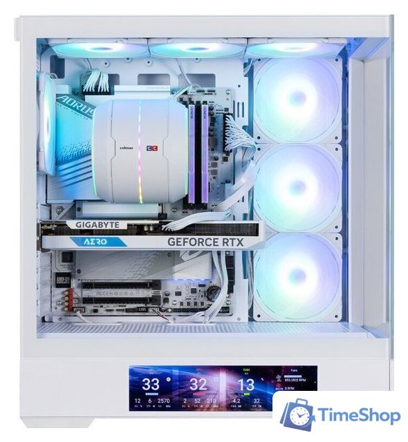 Корпус Zalman P40 DS (белый) - Изображение №5 — Интернет-магазин Time-Shop