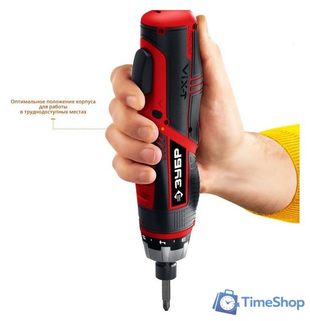 Электроотвертка Зубр Мастер ЗО-ЕМ-3.6 Ли (кейс) - Изображение №3 — Интернет-магазин Time-Shop