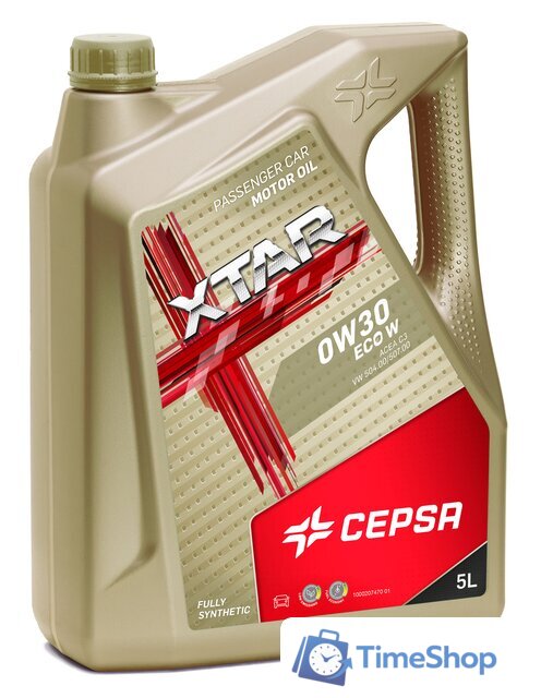 Моторное масло CEPSA Xtar Eco W 0W-30 5л - Изображение №1 — Интернет-магазин Time-Shop