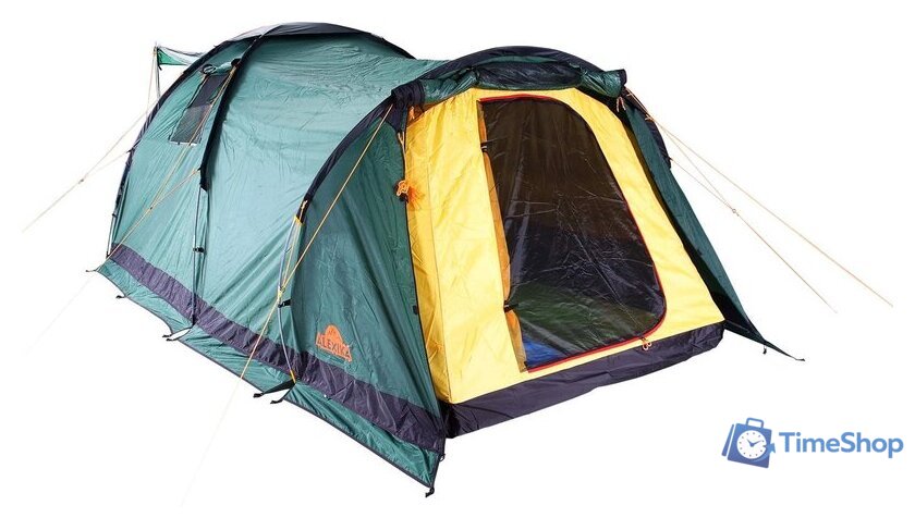 Кемпинговая палатка AlexikA Nevada 4 (зеленый) - Изображение №4 — Интернет-магазин Time-Shop