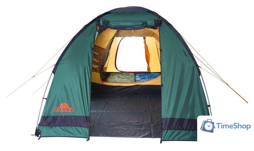 Кемпинговая палатка AlexikA Nevada 4 (зеленый) - Изображение №8 — Интернет-магазин Time-Shop