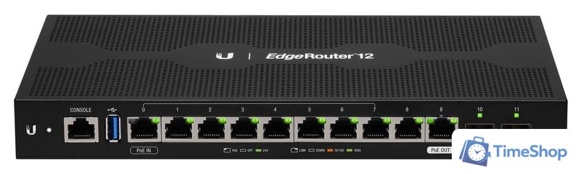 Маршрутизатор Ubiquiti EdgeRouter 12 - Изображение №1 — Интернет-магазин Time-Shop