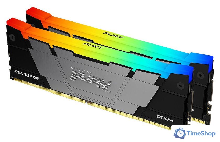 Оперативная память Kingston FURY Renegade RGB 8ГБ DDR4 4000 МГц KF440C19RB2A/8 - Изображение №4 — Интернет-магазин Time-Shop