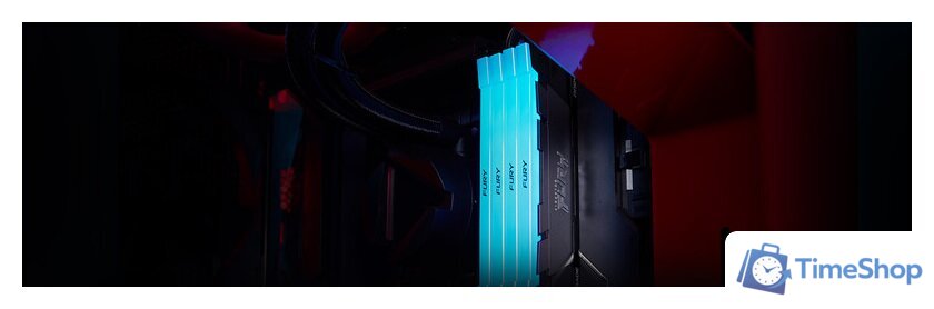 Оперативная память Kingston FURY Renegade RGB 8ГБ DDR4 4000 МГц KF440C19RB2A/8 - Изображение №7 — Интернет-магазин Time-Shop
