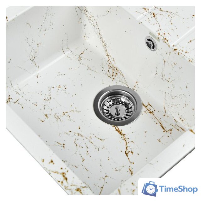 Кухонная мойка Wisent WB22-13 (с сифоном GER013) - Изображение №4 — Интернет-магазин Time-Shop