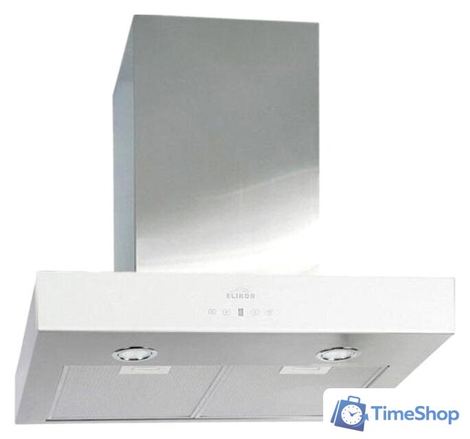 Кухонная вытяжка Elikor Агат 60Н-1000-Е4Д (нержавеющая сталь/белый) - Изображение №2 — Интернет-магазин Time-Shop
