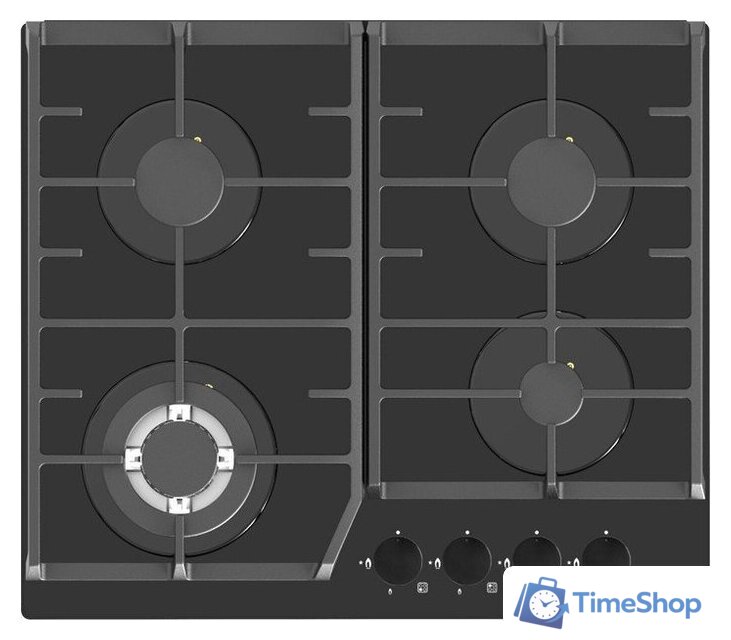 Варочная панель ZorG HAG63 FDW black - Изображение №1 — Интернет-магазин Time-Shop