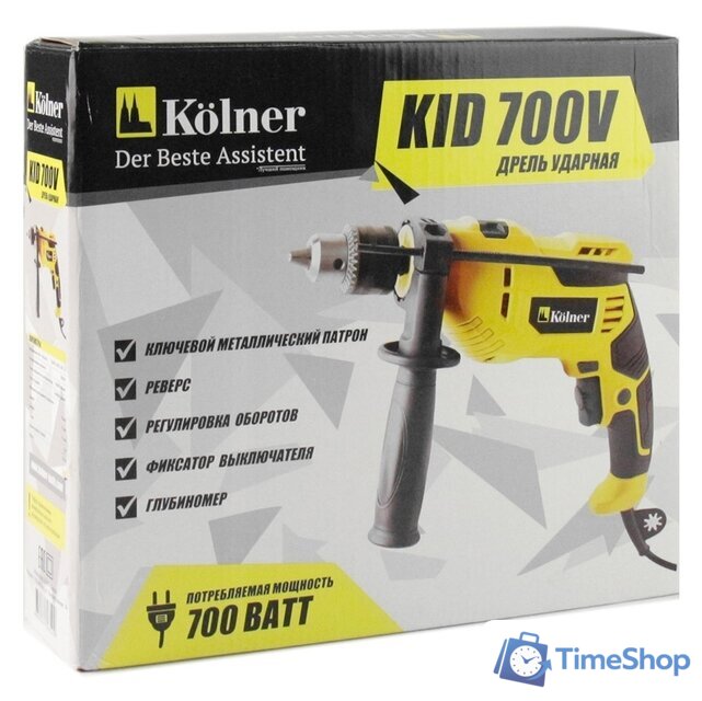 Ударная дрель Kolner KID 700V - Изображение №6 — Интернет-магазин Time-Shop