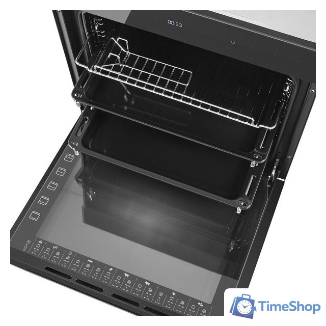 Электрический духовой шкаф MAUNFELD EOEH.7611SCB - Изображение №5 — Интернет-магазин Time-Shop