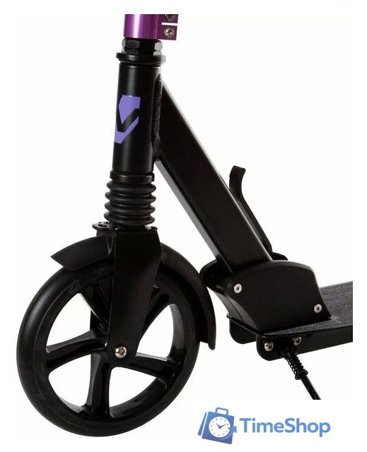 Двухколесный подростковый самокат Novatrack Polis 200 Pro'30 200FS.POLIS.VT21 (фиолетовый) - Изображение №4 — Интернет-магазин Time-Shop