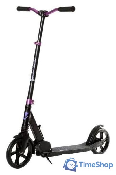 Двухколесный подростковый самокат Novatrack Polis 200 Pro'30 200FS.POLIS.VT21 (фиолетовый) - Изображение №1 — Интернет-магазин Time-Shop