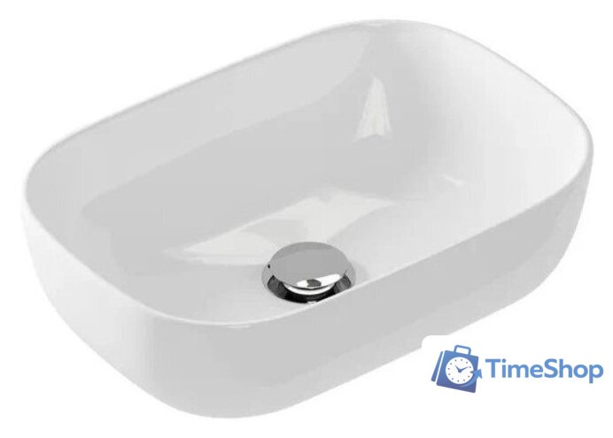 Умывальник Cersanit Moduo 50 Square 63570 + 63054 (со смесителем) - Изображение №1 — Интернет-магазин Time-Shop