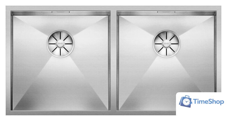 Кухонная мойка Blanco Zerox 400/400-U 521620 - Изображение №1 — Интернет-магазин Time-Shop