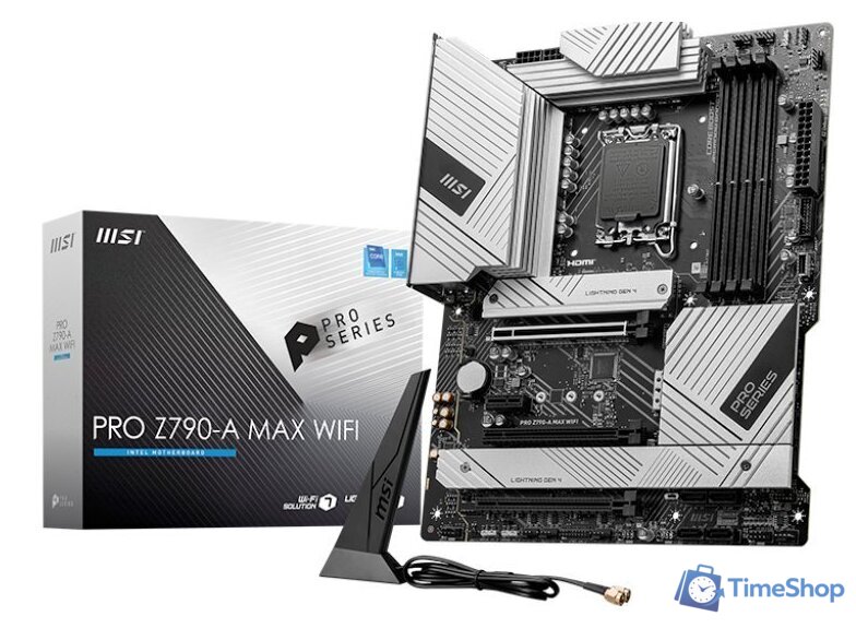 Материнская плата MSI Pro Z790-A Max WiFi - Изображение №2 — Интернет-магазин Time-Shop