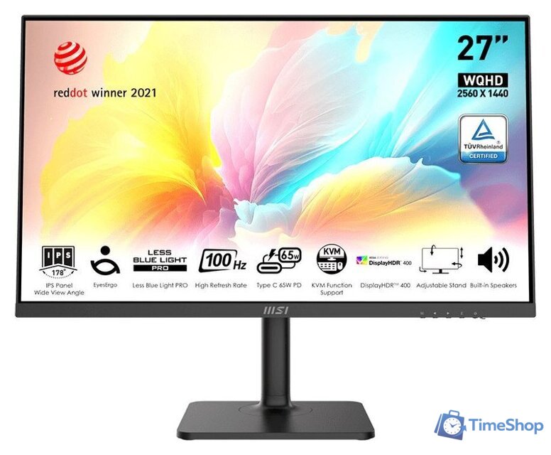 Монитор MSI Modern MD272QXP - Изображение №1 — Интернет-магазин Time-Shop