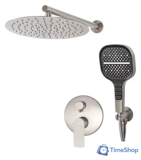 Душевая система  Hansberge H6090 (никель) - Изображение №1 — Интернет-магазин Time-Shop