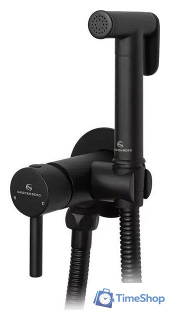 Гигиенический душ Grocenberg GB001 (черный матовый) - Изображение №1 — Интернет-магазин Time-Shop