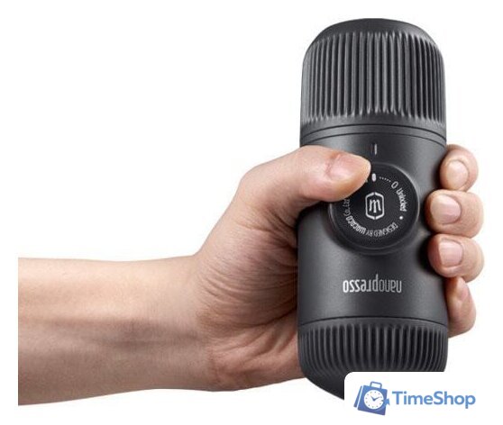 Ручная кофеварка WACACO Nanopresso Grey - Изображение №4 — Интернет-магазин Time-Shop