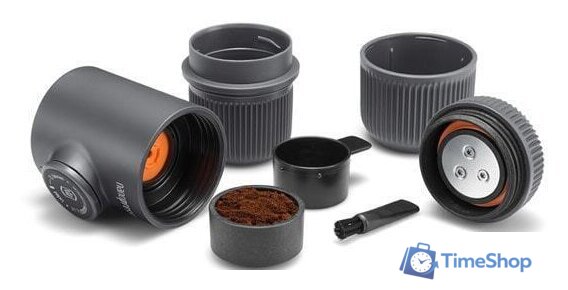 Ручная кофеварка WACACO Nanopresso Grey - Изображение №7 — Интернет-магазин Time-Shop