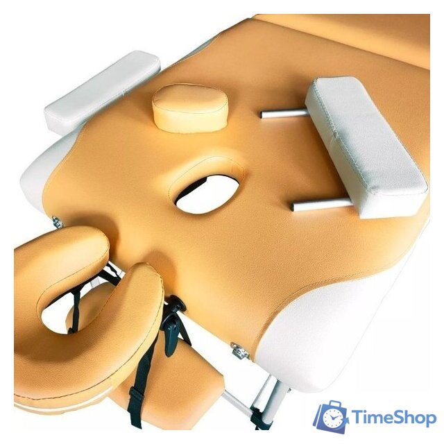 Массажный стол DFC Nirvana Elegant Premium TS2010-OB2 (оранжевый/бежевый) - Изображение №3 — Интернет-магазин Time-Shop