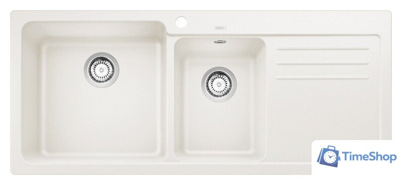 Кухонная мойка Blanco Naya 8 S 519657 (левая, белый) - Изображение №1 — Интернет-магазин Time-Shop