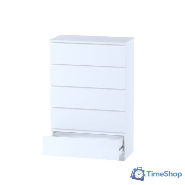 Комод Mio Tesoro Варма 5 (белый) - Изображение №3 — Интернет-магазин Time-Shop