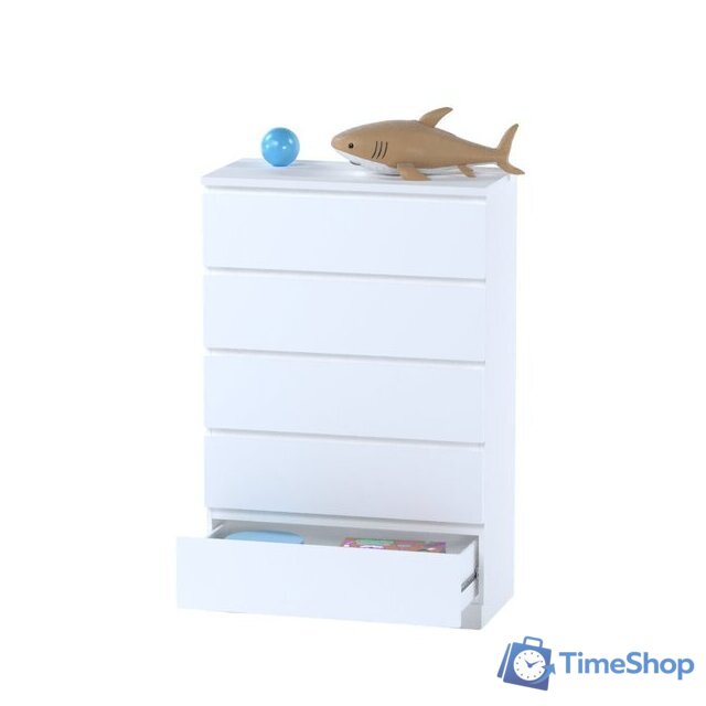 Комод Mio Tesoro Варма 5 (белый) - Изображение №4 — Интернет-магазин Time-Shop